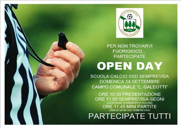 La locandina dell'evento