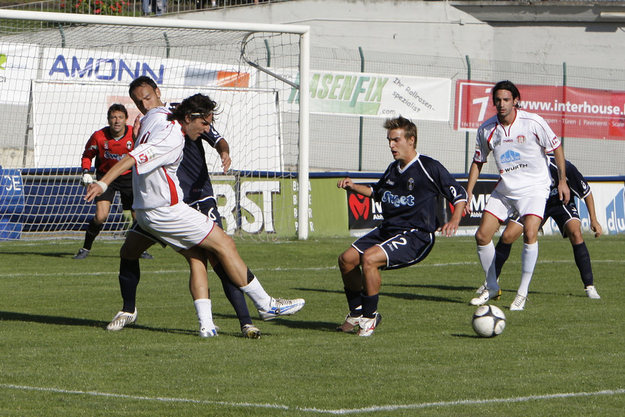 Nico De Lucia, autore del 2-0 finale