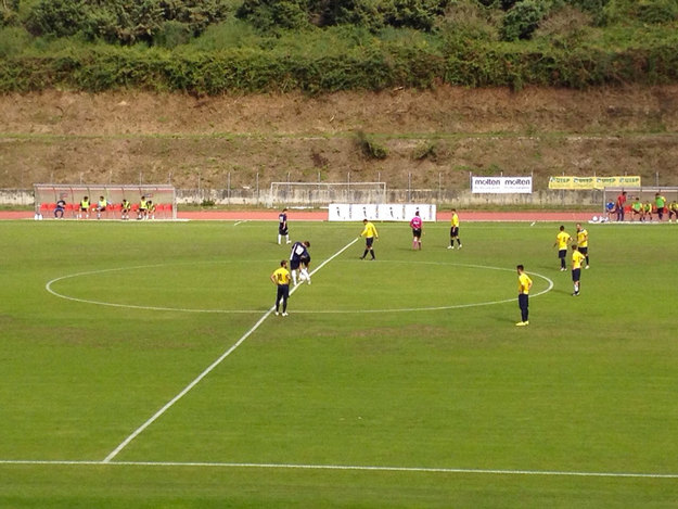 Una fase del match