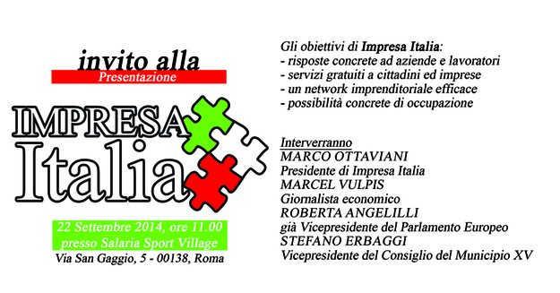 Il programma della presentazione