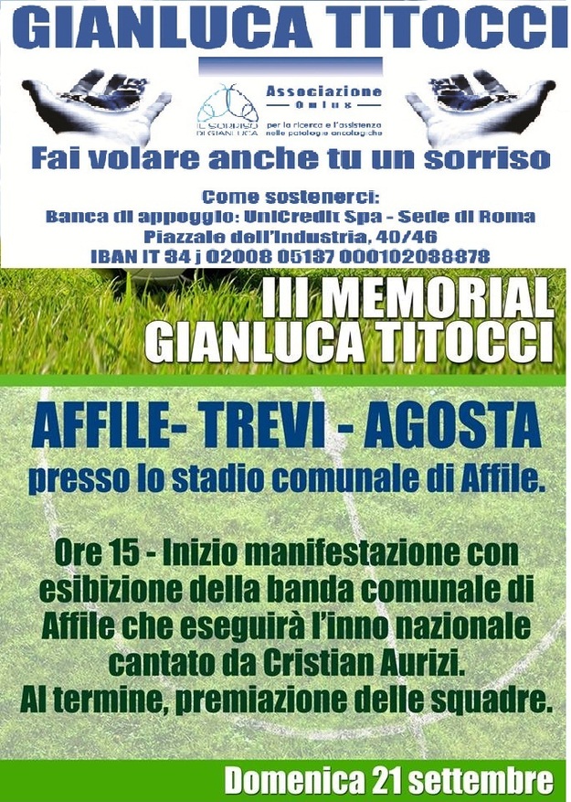 La locandina dell'evento