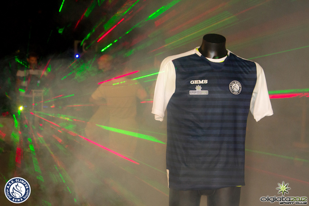 La nuova maglia dell'Olimpus