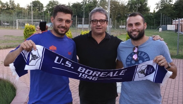 Il ds Villi con Di Gennaro e Gonnella