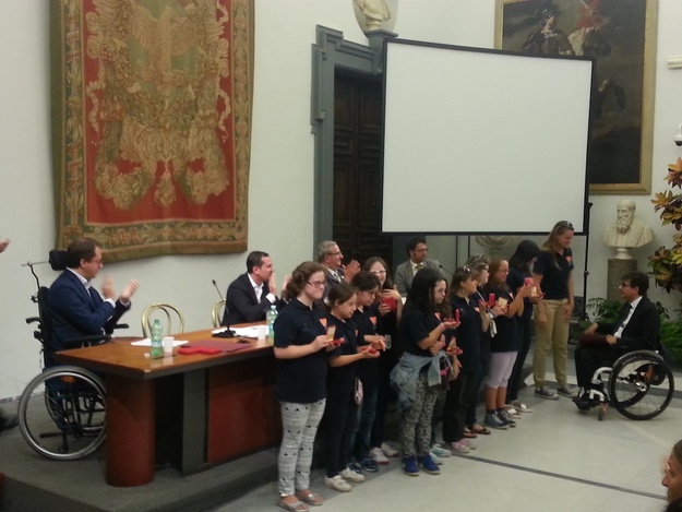 Le ragazze del nuoto sincronizzato