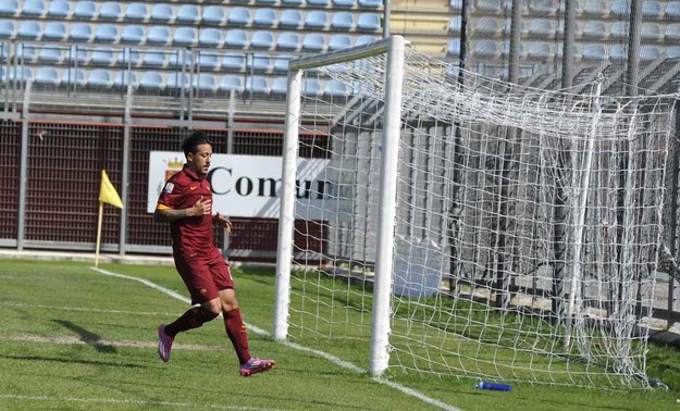 Francesco Di Mariano, autore del gol del vantaggio giallorosso foto©photosportiva.it