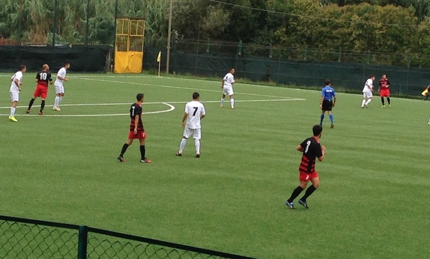Uno scatto dal match