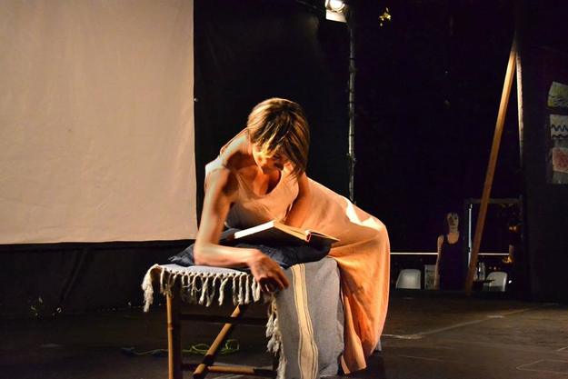 Sarah Mataloni sul palco