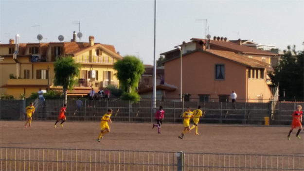 Un'azione della gara ©Gazzetta Regionale