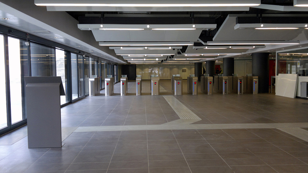 La stazione della Metro C di Centocelle ©metrocspa