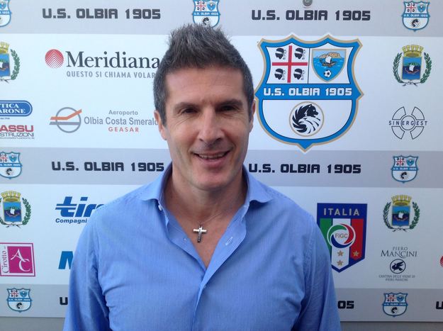 Pino Scanu, presidente dell'Olbia