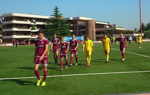 Sarajevo e Rappresentativa LND a fine primo tempo GAZZETTA REGIONALE