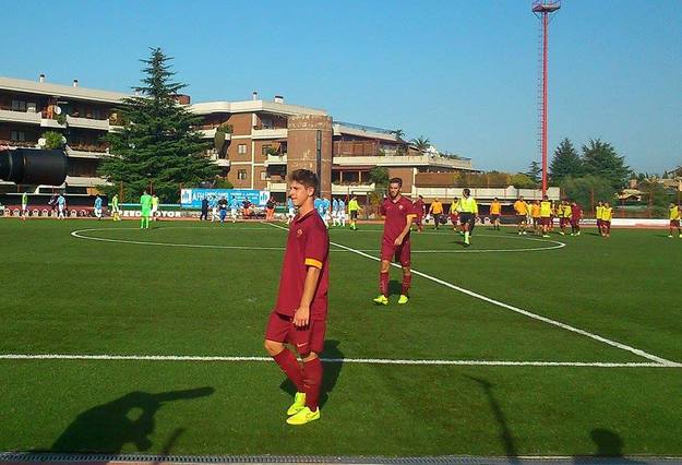Marcucci, autore del gol giallorosso GAZZETTA REGIONALE