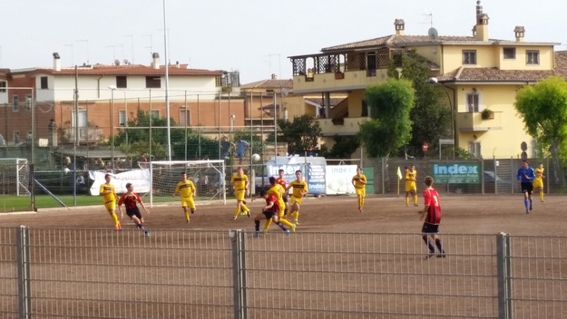 Uno scatto del match
