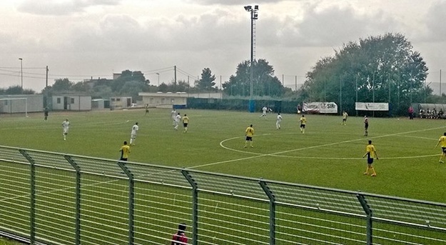 Uno scatto del match