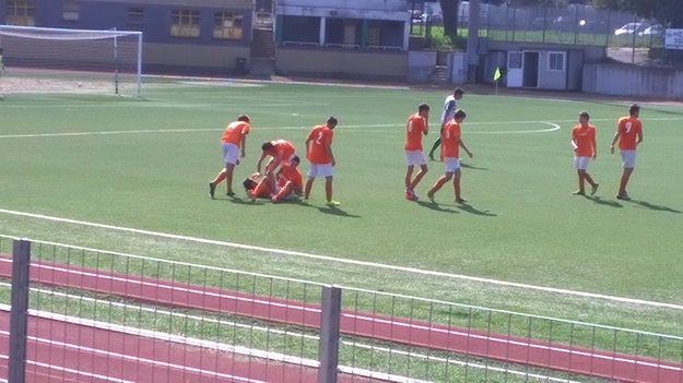 L'esultanza del Futbolclub dopo il 2-0