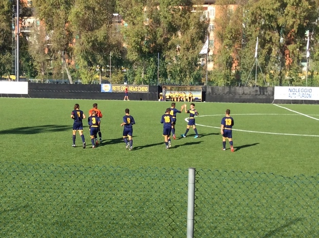 L'Urbetevere festeggia il secondo gol