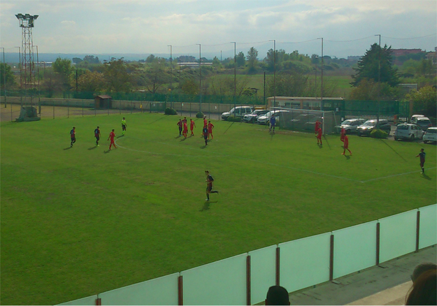 Uno scatto del match ©Gazzetta Regionale