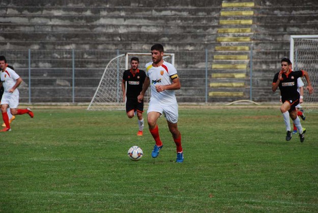 Gazzi, autore del 3-0 per il Cori