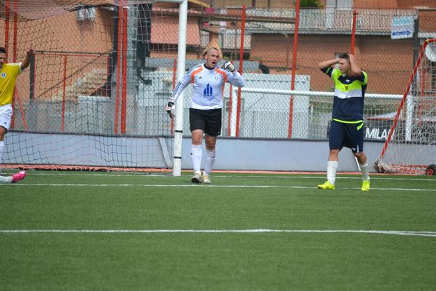 Alberto Galassi, portiere dell'Atletico Morena