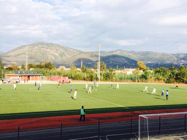 Uno scatto del match