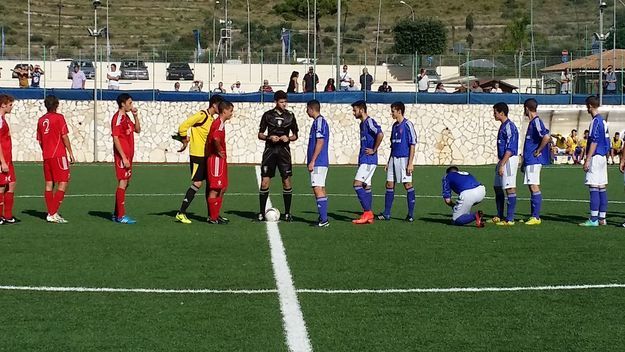 L'Atletico 2000 nel match con il Gaeta