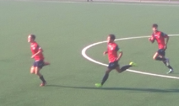 L'esultanza dopo l'1-0