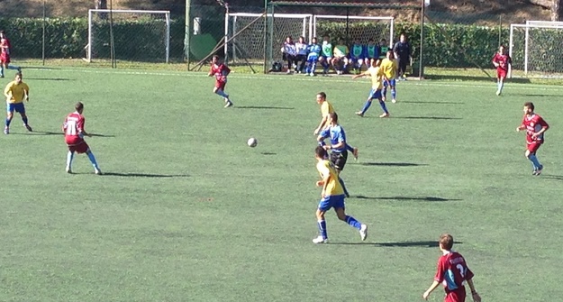 Uno scatto del match