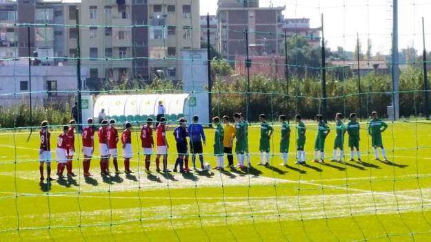 Le squadre schierate © Gazzetta Regionale