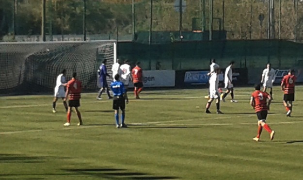 Uno scatto del match