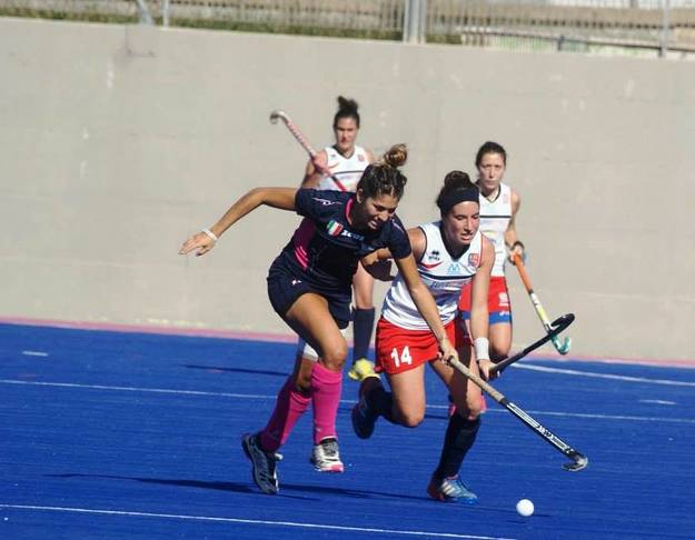 Elisabetta Pacella in azione a Catania