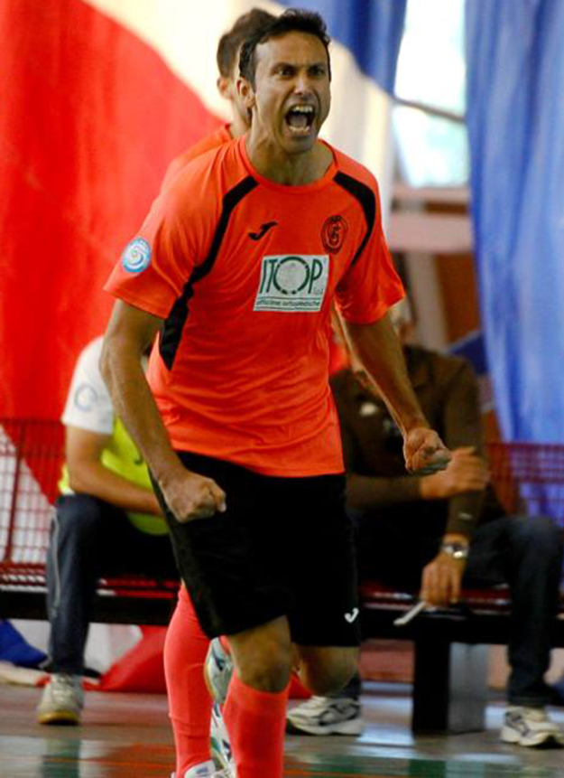 Moreira, autore di una doppietta (Foto © Futsal Isola)