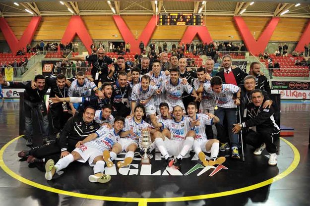 Premiazione (Foto © CASSELLA/Divisione Calcio a 5)