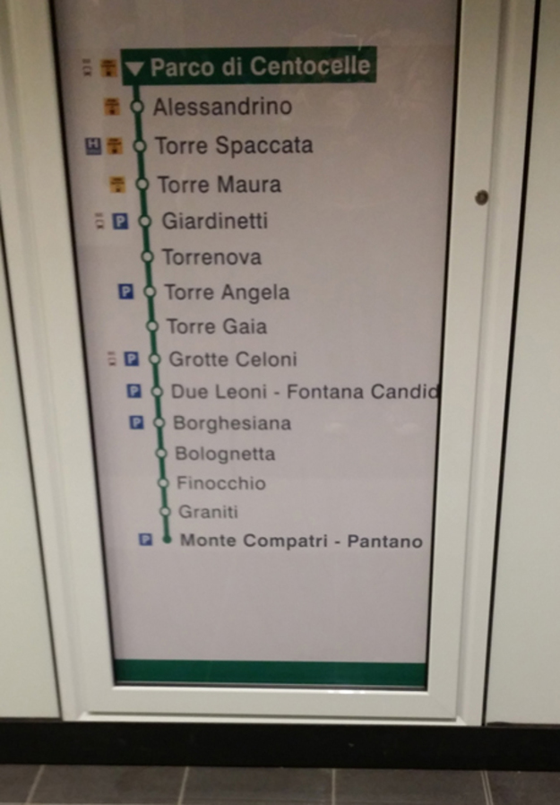 La tratta inaugurata