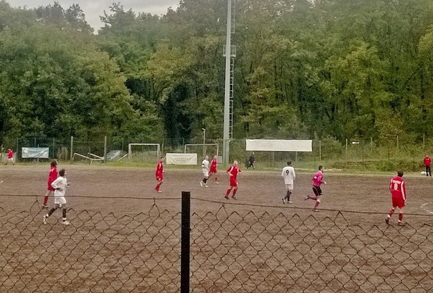 Uno scatto dal match