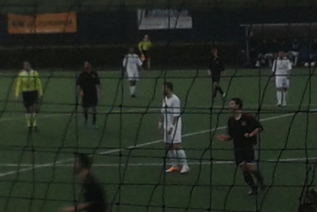Uno scatto dal match