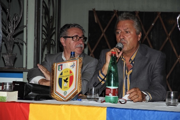 Il presidente del Guidonia, Bernardini