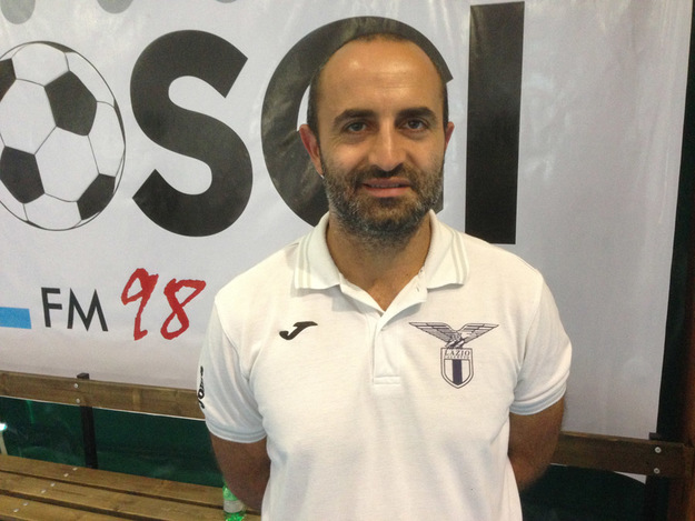 Fabrizio Ferretti, tecnico della Lazio Calcetto