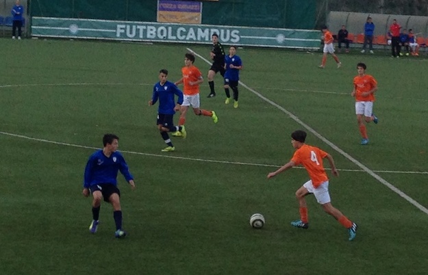 Uno scatto dal match