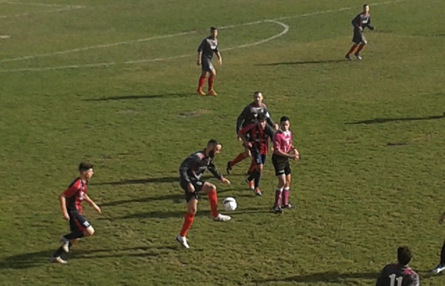 Una foto del match