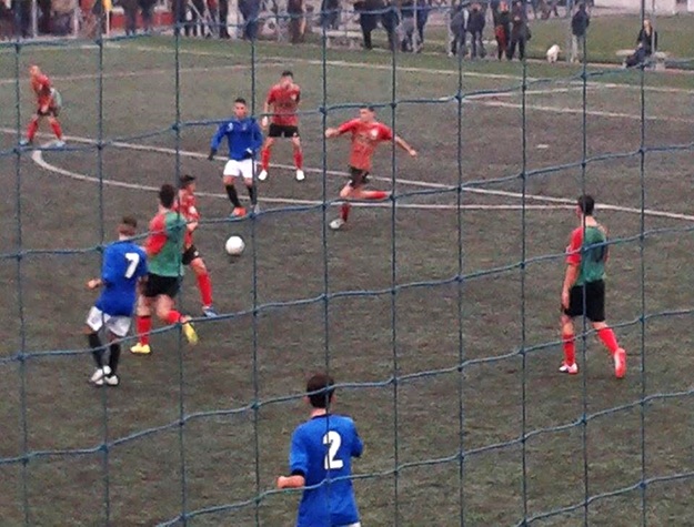 Uno scatto del match © Gazzetta Regionale