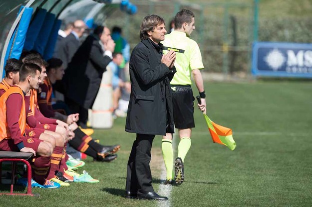 Alberto De Rossi, tecnico della Roma Primavera foto©photosportiva.it