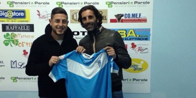 Vinicio Paris con il Team Manager Serapiglia
