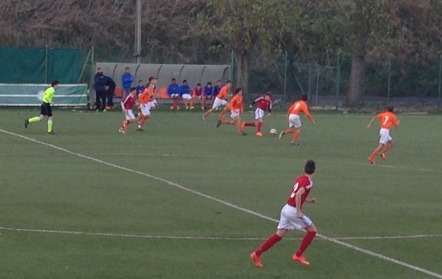 Uno scatto del match