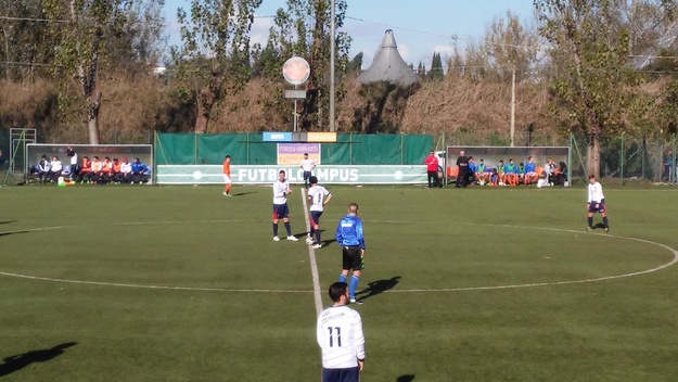 Uno scatto dal match