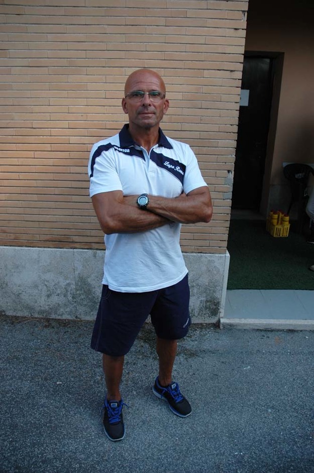 Carlo Monaco, tecnico della Lupa Roma Allievi foto©GazzettaRegionale