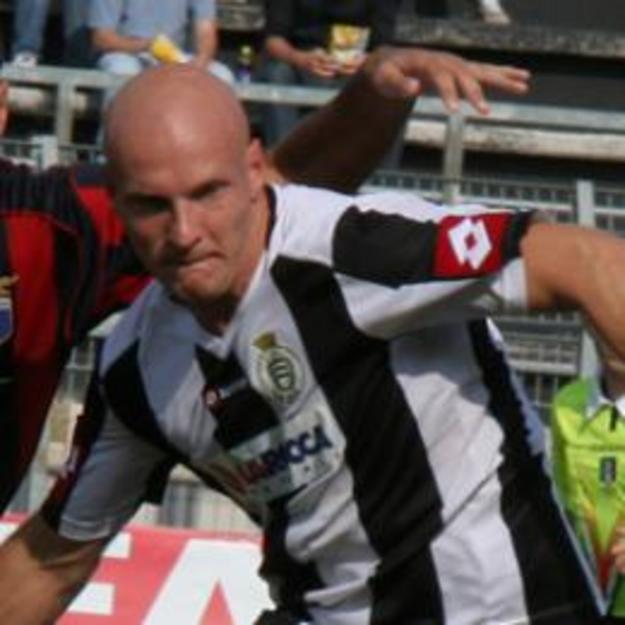 Piotr Branicki, con la maglia del Sora