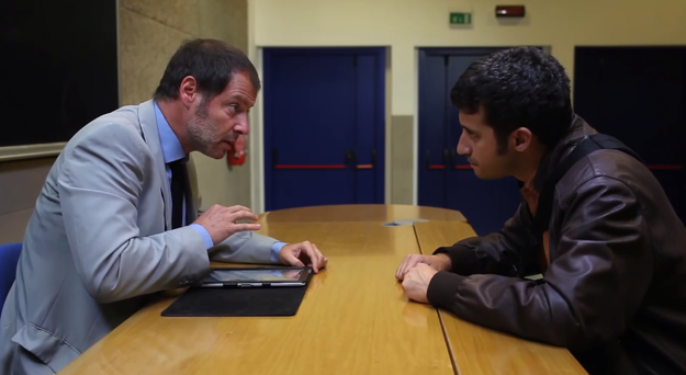 Ferrario e Pietro Sermonti, puntata finale di "Esami"