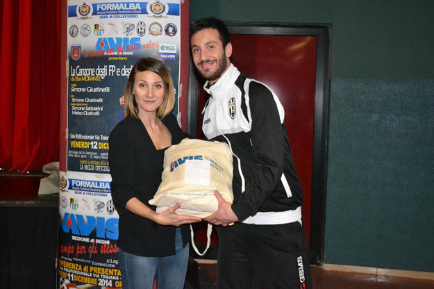 Daniele Tapurali (Real Legio Colleferro) e Valentina Beotti