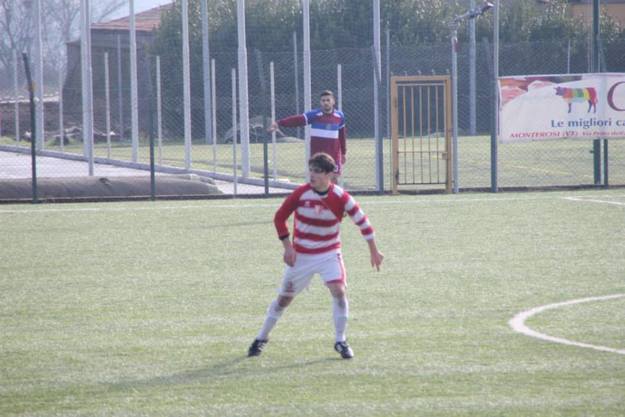 Tiziano Salvatori, qui con al maglia del Monterosi