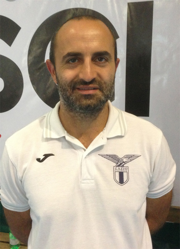 Fabrizio Ferretti, tecnico della Lazio Calcetto